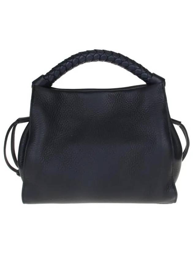 Iris Small Heavy Grain Shoulder Bag Black - MULBERRY - BALAAN 5