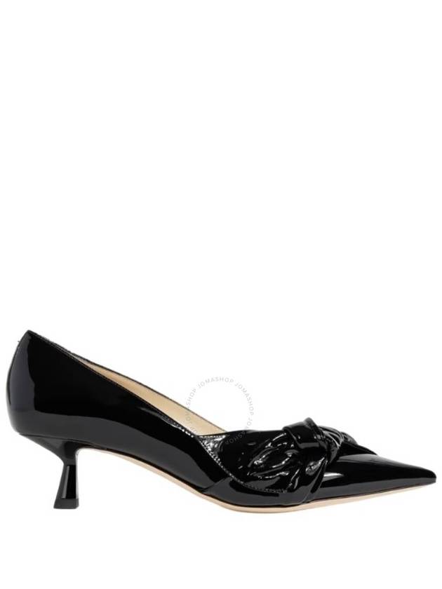 Jimmy Choo Black Elinor 45 Patent Pointed Toe Pumps Brand Size 39 US Size 9 - JIMMY CHOO - BALAAN 1