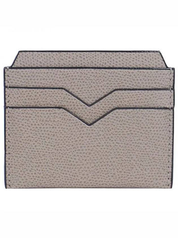 Pebble leather card wallet Oyster SGNL0077028L99CC99 MO 1120886 - VALEXTRA - BALAAN 1