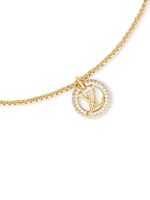 Women's Louise Louise by Knight Necklace Gold - LOUIS VUITTON - BALAAN 2