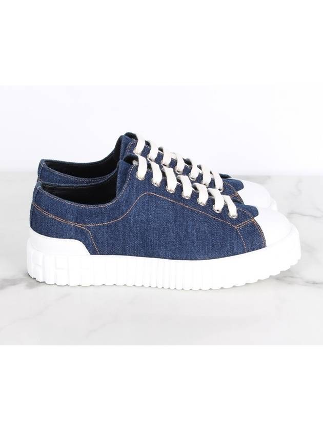 Denim Cross Sneakers 36 5 235 - HERMES - BALAAN 6