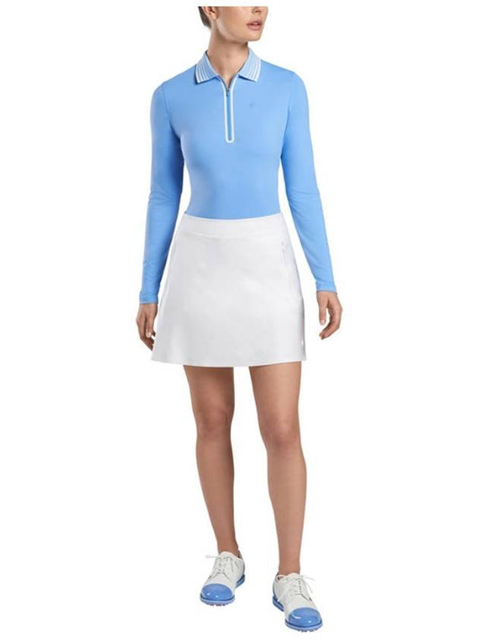 Featherweight Zip Polo Sky Blue - G/FORE - BALAAN 2