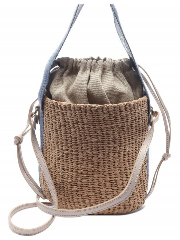 Small Woody Logo Bucket Bag Beige - CHLOE - BALAAN 5