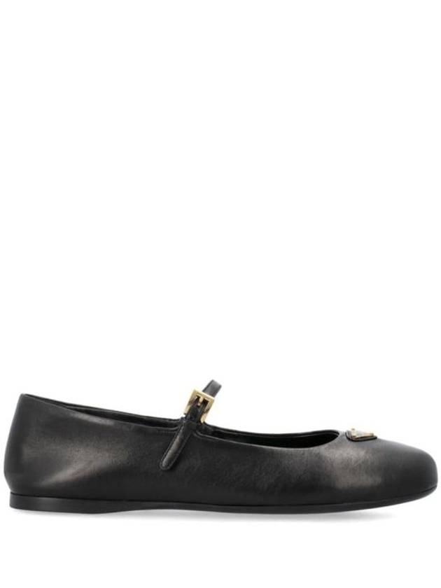 Patent Leather Ballerina Shoes Black - PRADA - BALAAN 2