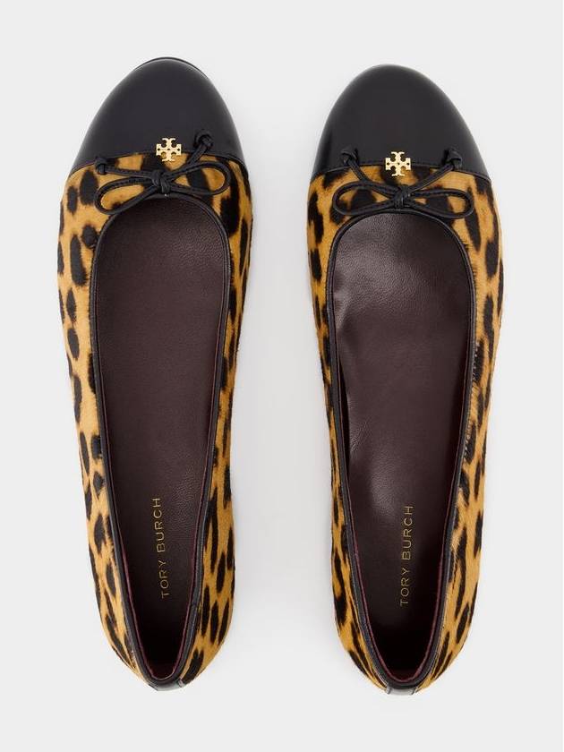 Cap Toe Ballerinas - Tory Burch - Leather - Printed - TORY BURCH - BALAAN 4