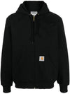 Dearborn Canvas Active Hooded Jacket Black - CARHARTT WIP - BALAAN 1