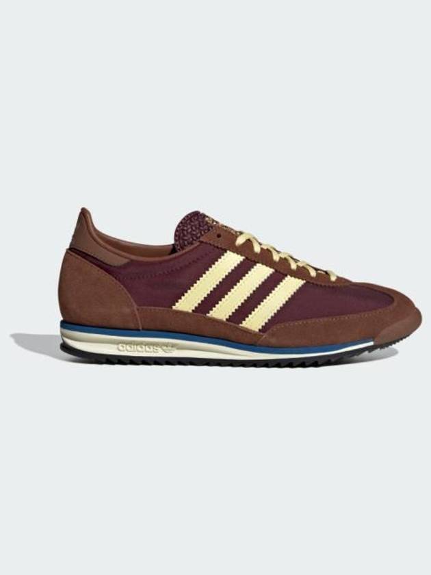 SL 72 OG Suede Low Top Sneakers Maroon Almost Yellow - ADIDAS - BALAAN 2