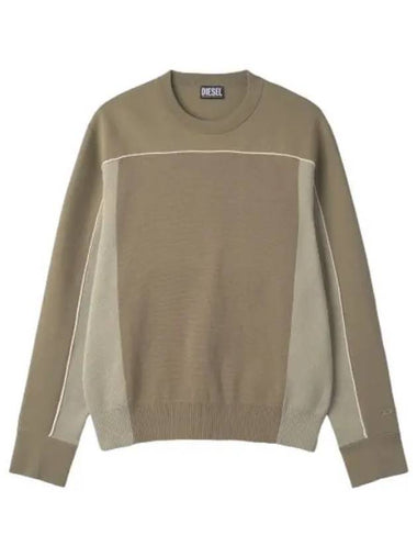 Wichita Sweatshirt Brown - DIESEL - BALAAN 1