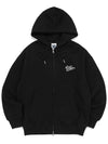 2 WAY Wave EDS Hooded Hooded Zipup Black - POLYGRAM - BALAAN 1