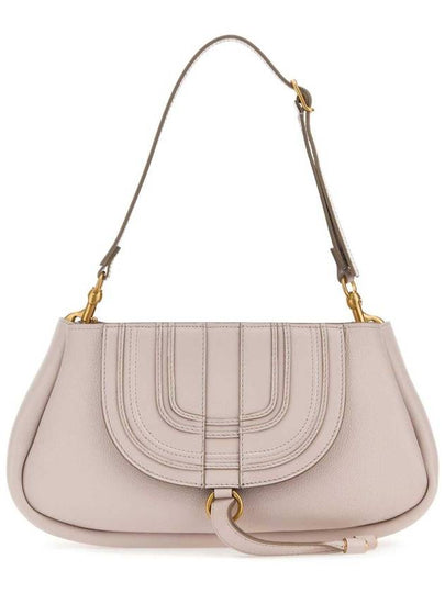 Marcie Leather Shoulder Bag Grey - CHLOE - BALAAN 2