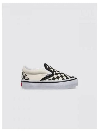 Official Toddler Checkerboard Slip on VN000EX8BWW1 - VANS - BALAAN 1