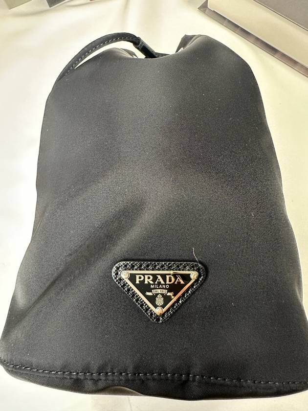 Tessuto Nylon Pouch Black - PRADA - BALAAN 4