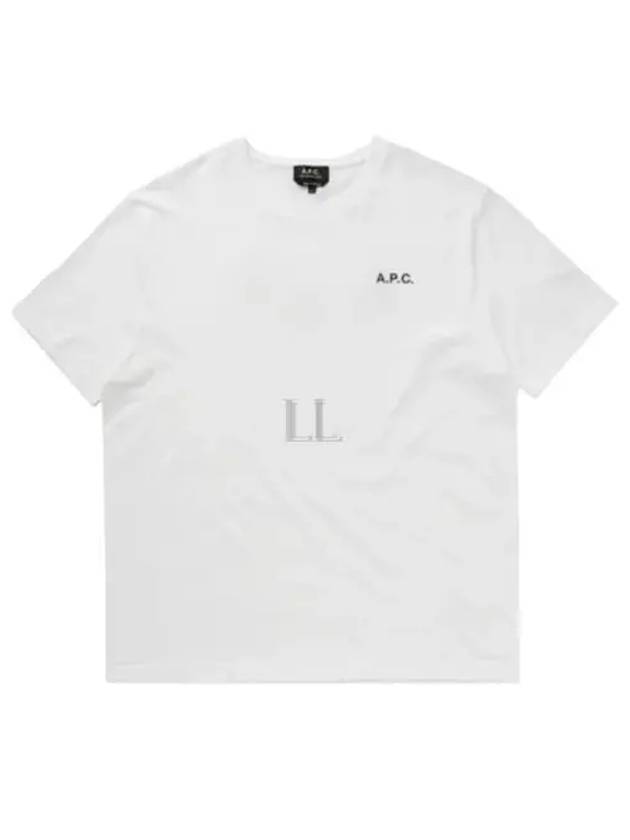 Wave Short Sleeve T-Shirt White - A.P.C. - BALAAN 2