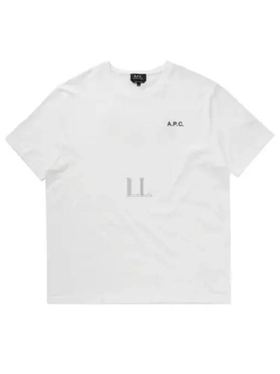 Wave Short Sleeve T-Shirt White - A.P.C. - BALAAN 2