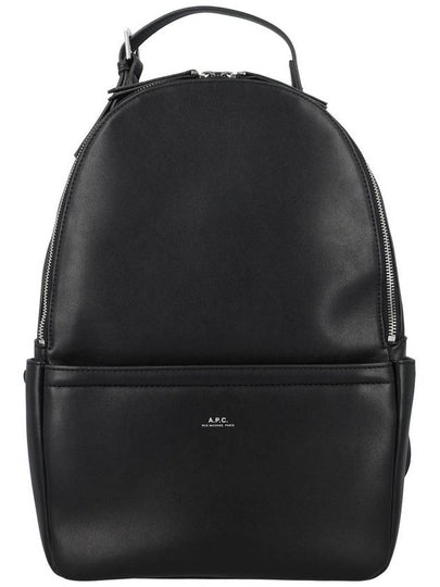 Nino Recycled Leather Backpack Black - A.P.C. - BALAAN 2