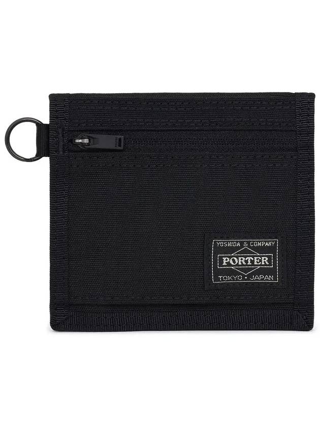 Porter Black Hybrid Mini Half Wallet 737 17828 10 - PORTER YOSHIDA - BALAAN 1