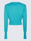 Bea Crop Cardigan Blue - VIVIENNE WESTWOOD - BALAAN 3