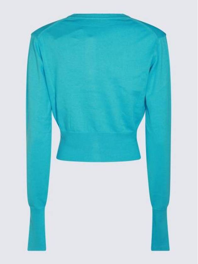 Bea Crop Cardigan Blue - VIVIENNE WESTWOOD - BALAAN 3