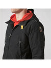 Men s Uta Hooded Zip Up Black - PARAJUMPERS - BALAAN 6