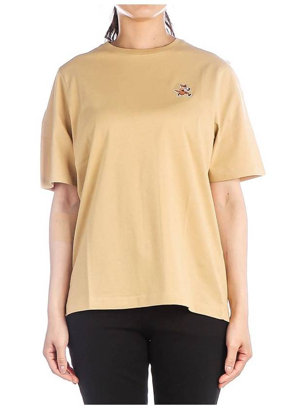 MW00119KJ0008 MALTSHAKE Women s Speedy Fox Short Sleeve T Shirt - MAISON KITSUNE - BALAAN 1