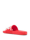 DG Logo Rubber Slippers Red - DOLCE&GABBANA - BALAAN 4