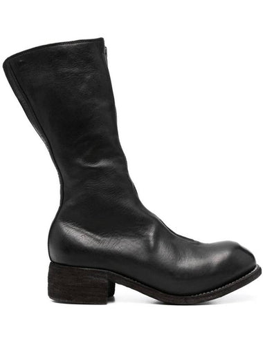 Guidi Mid Front Zipper Boots Shoes - GUIDI - BALAAN 1