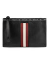 Hague leather clutch bag black - BALLY - BALAAN 1