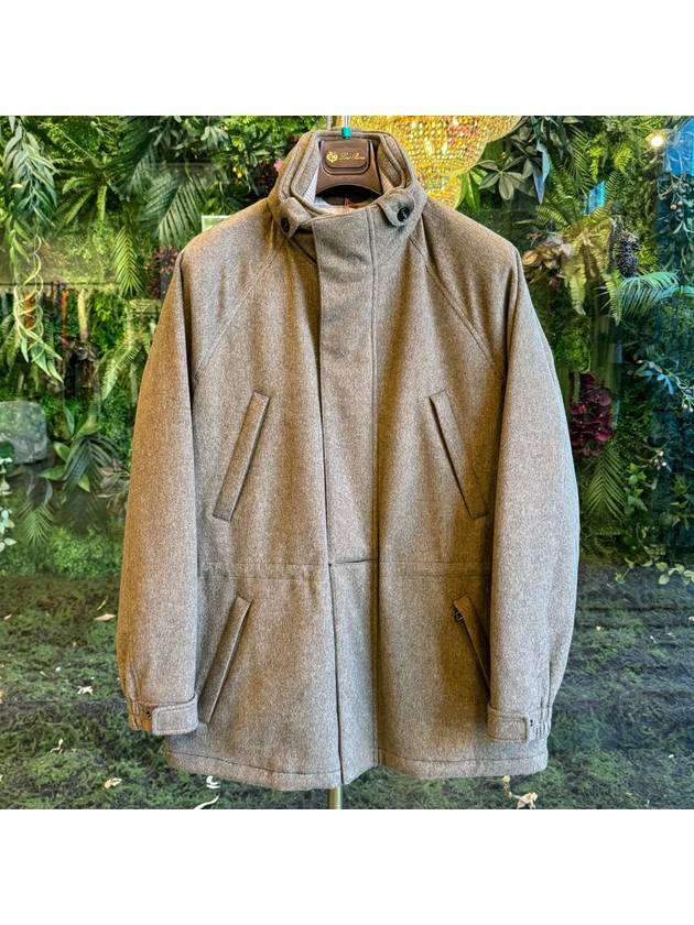 Cashmere Icer Zip-Up Jacket Brown - LORO PIANA - BALAAN 2