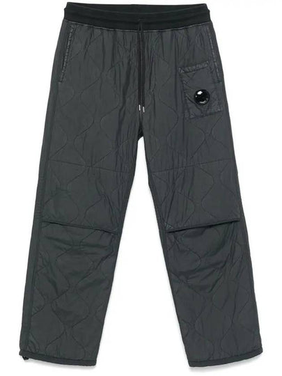 CP Company Diagonal Raised Fleece Mixed Quilted Sweatpants 17CMSP183A 005835M 995 - CP COMPANY - BALAAN 2