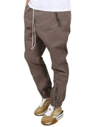 Tecuatl Light Cotton Track Pants Dust - RICK OWENS - BALAAN 2