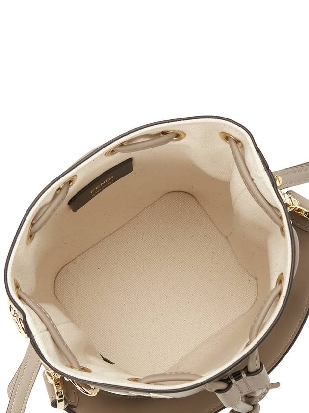 Mon Tresor Small Bucket Bag Beige - FENDI - BALAAN 7