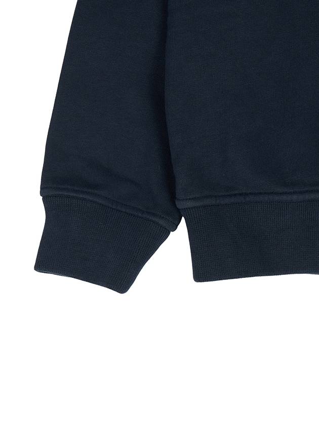 Kids Cotton Sweatshirt Navy - STONE ISLAND - BALAAN 7