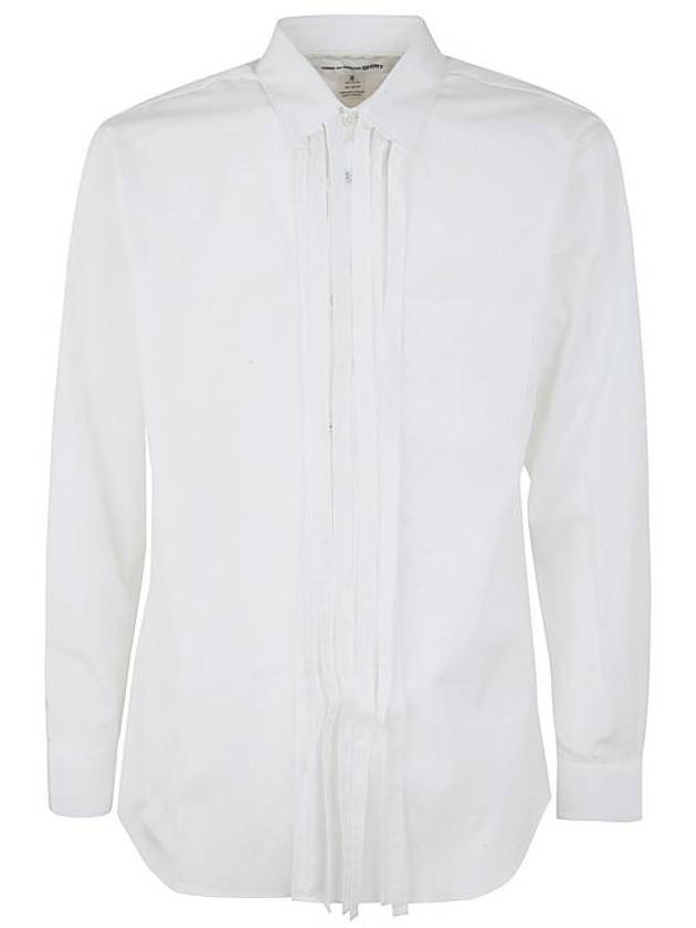 long sleeve shirt FL B050 W23 2 WHITE - COMME DES GARCONS - BALAAN 1