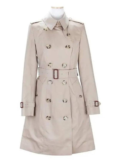 The Mid Length Chelsea Heritage Trench Coat Honey - BURBERRY - BALAAN 2