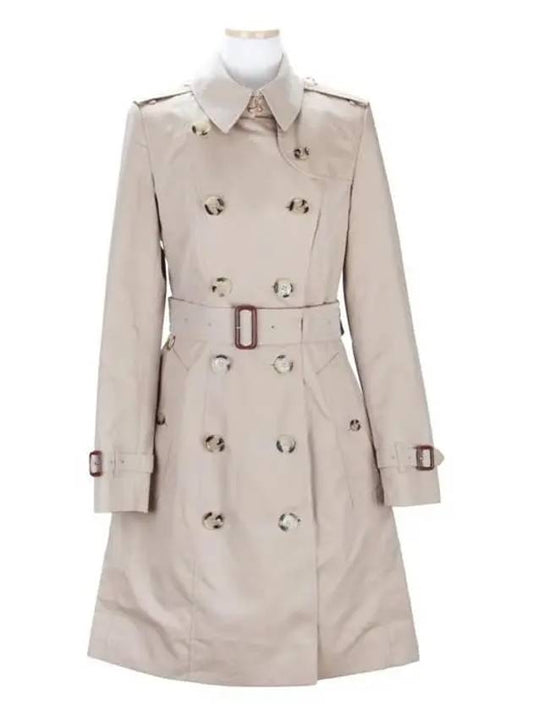 The Mid Length Chelsea Heritage Trench Coat Honey - BURBERRY - BALAAN 2