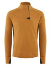 Yuji Half Zip Sweater Man Mustard 10055 409 - KLATTERMUSEN - BALAAN 2