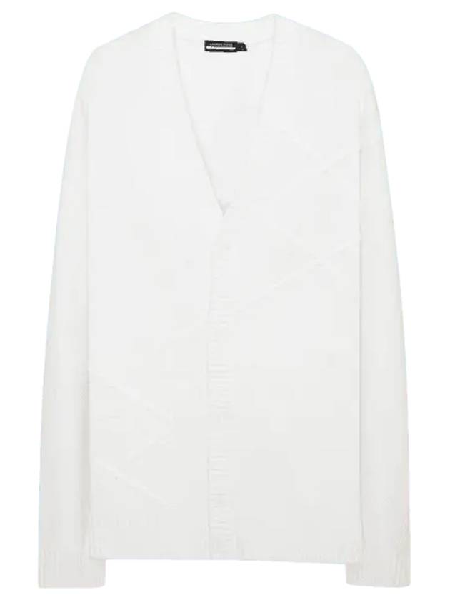 Clarke V-Neck Knit Cardigan White - J.LINDEBERG - BALAAN 2