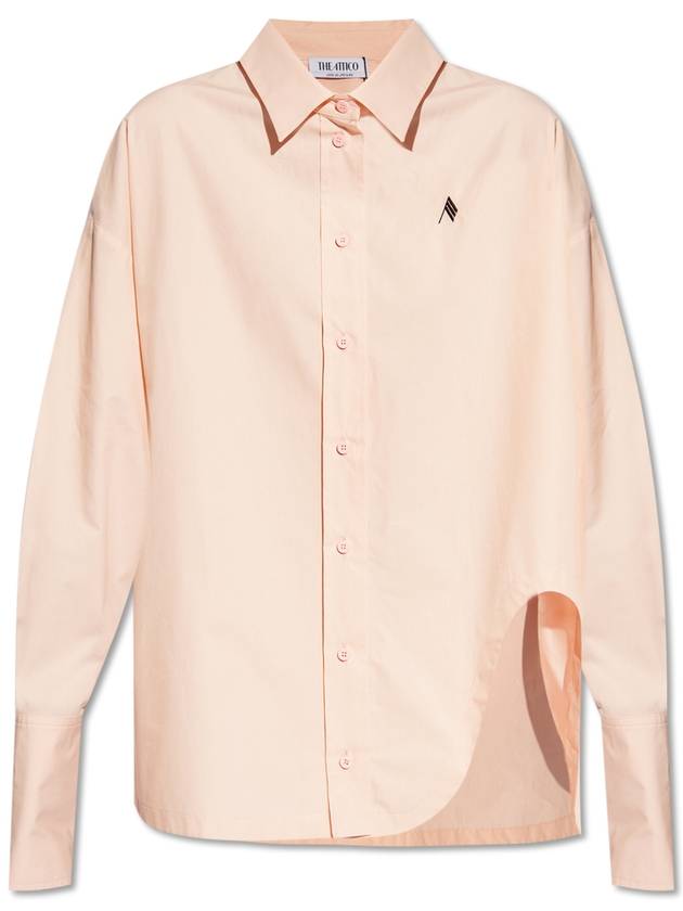 The Attico ‘Diana’ Oversize Shirt, Women's, Pink - THE ATTICO - BALAAN 1