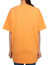 Surfing Foxes Short Sleeve T-shirt Orange - MAISON KITSUNE - BALAAN 4