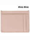 Materasse Nappa Leather Card Wallet Powder Pink - MIU MIU - BALAAN 4