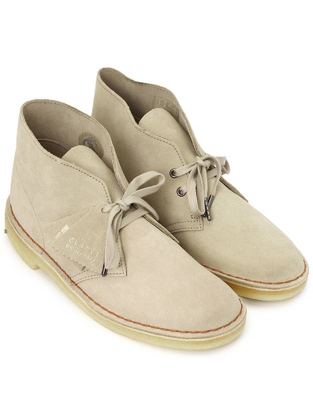 Desert Ankle Boots Sand - CLARKS - BALAAN.