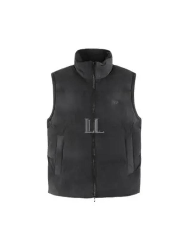 W Raveel SL Cloudy Effect Down Vest Dark Grey - DIESEL - BALAAN 2