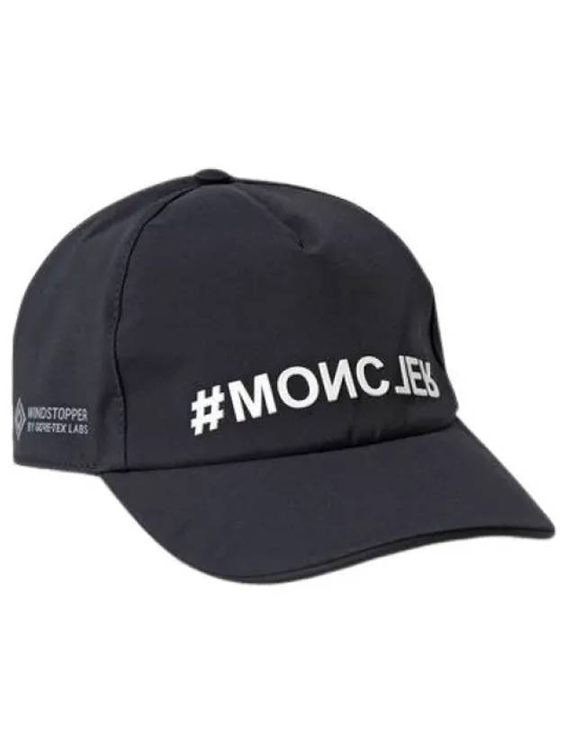 103854 Logo Baseball Cap Hat 3B00022 595TX 999 - MONCLER - BALAAN 1