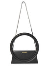 Le Sac Rond Circle Purse Tote Bag Black - JACQUEMUS - BALAAN 8