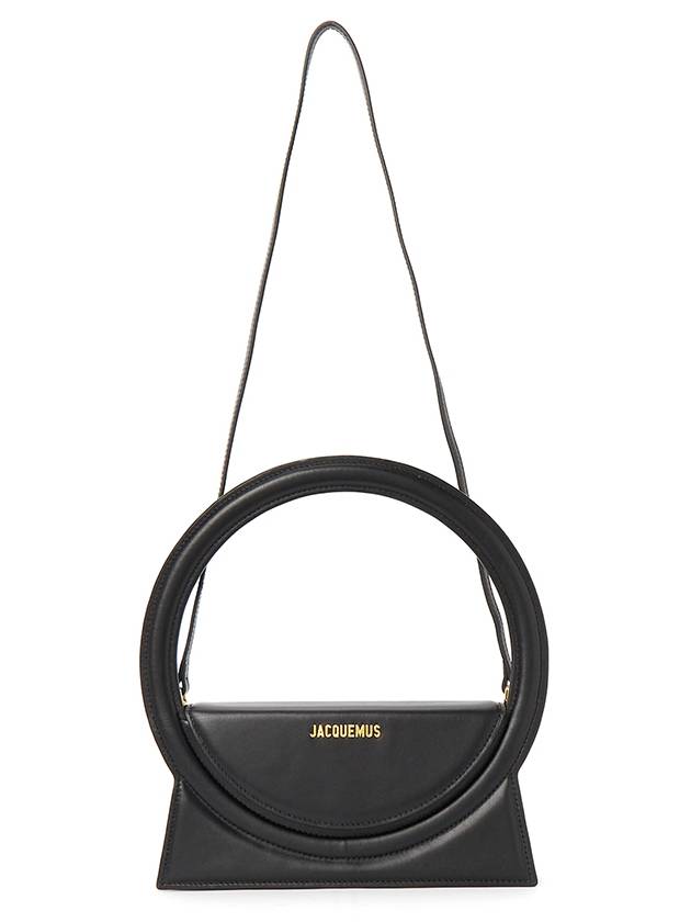 Le Sac Rond Circle Purse Tote Bag Black - JACQUEMUS - BALAAN 8