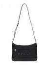 Logo Zip-Up Messenger Bag Black - BALLY - BALAAN 2