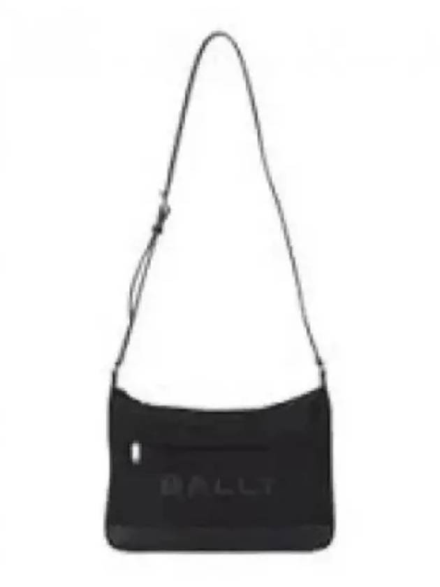 Logo Zip-Up Messenger Bag Black - BALLY - BALAAN 2