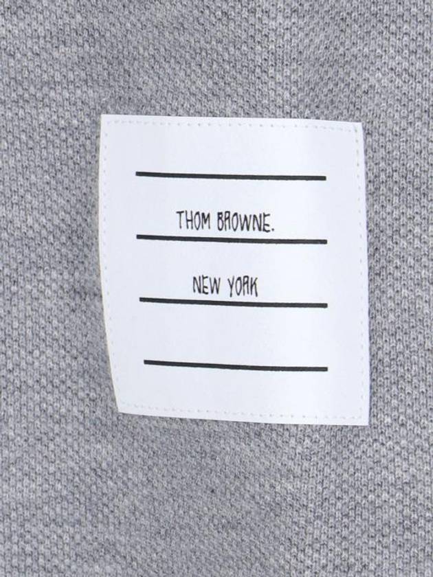 Women's Logo Patch Tennis Flare Short Dress Grey - THOM BROWNE - BALAAN 6