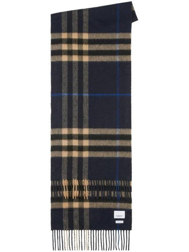 Check Cashmere Scarf - BURBERRY - BALAAN 1