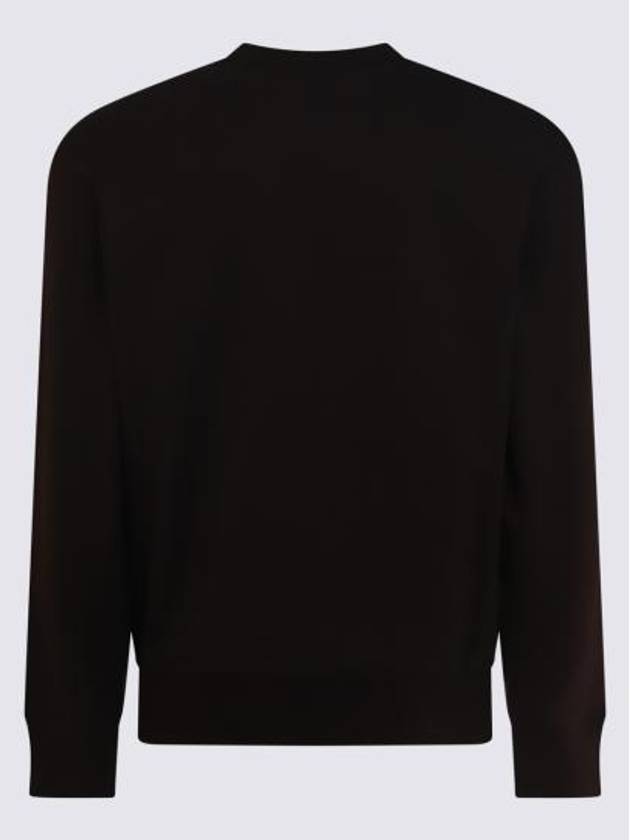 Stretch Fleece Crew Neck Sweatshirt Black - CP COMPANY - BALAAN 3